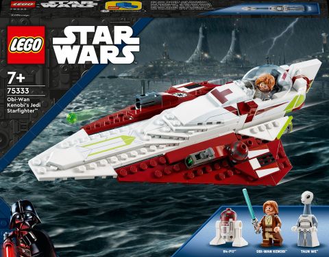 LEGO® Star Wars™ Obi-Wan Kenobi’nin Jedi Starfighter™’ı 75333 Yapım Seti (282 Parça)