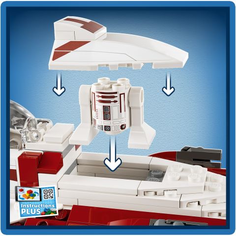 LEGO® Star Wars™ Obi-Wan Kenobi’nin Jedi Starfighter™’ı 75333 Yapım Seti (282 Parça)