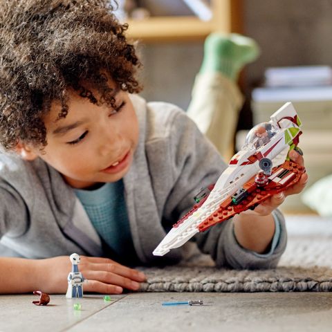 LEGO® Star Wars™ Obi-Wan Kenobi’nin Jedi Starfighter™’ı 75333 Yapım Seti (282 Parça)