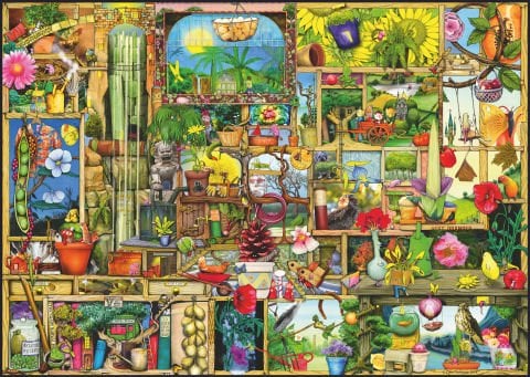 1000 Parça Puzzle Bahçıvan Dol+ı