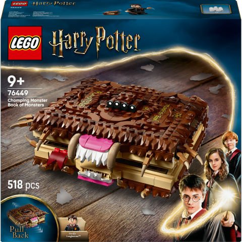 LEGO® Harry Potter™ Isıran Canavar Kitap, Büyücü Oyuncağı 76449
