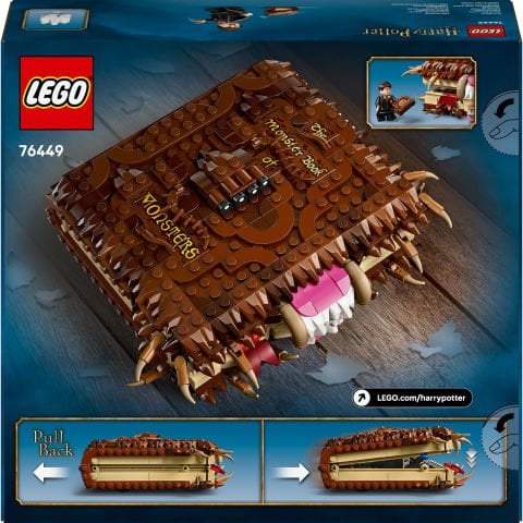 LEGO® Harry Potter™ Isıran Canavar Kitap, Büyücü Oyuncağı 76449