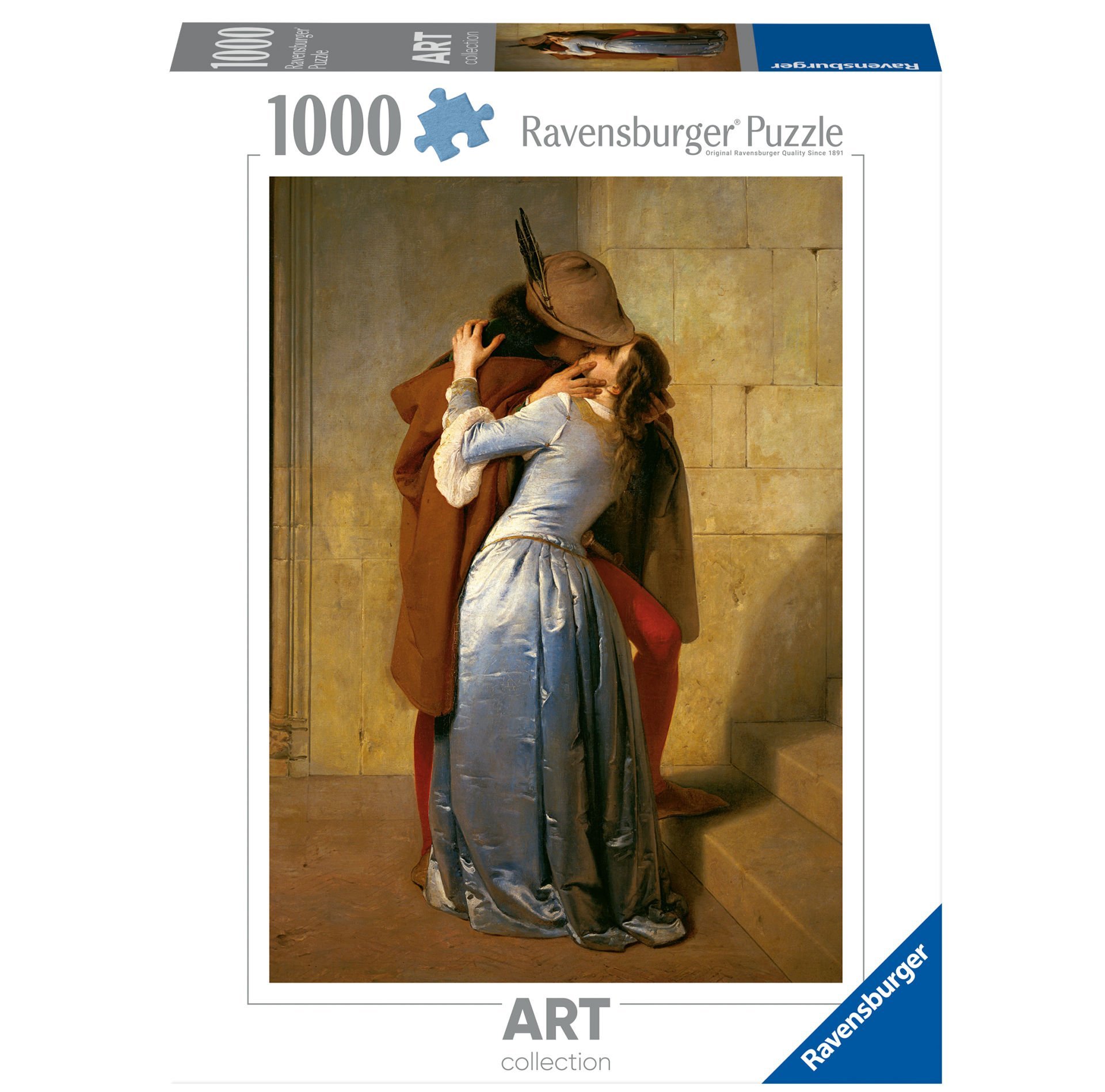 1000p Puzzle Hayez Öpücük