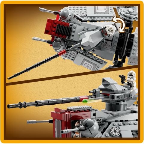 LEGO® Star Wars™ AT-TE™ Walker 75337 - 9 Yaş ve Üzeri Çocuklar için Oyuncak Yapım Seti (1082 Parça)