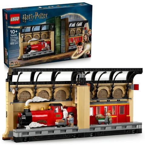 LEGO® Harry Potter™ Kitaplık Dekoru: Hogwarts™ Ekspresi, Sihirli Oyuncak 76450