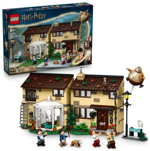 LEGO® Harry Potter™ Privet Drive: Marge Hala’nın Ziyareti, İnşa Edilebilen Ev 76451