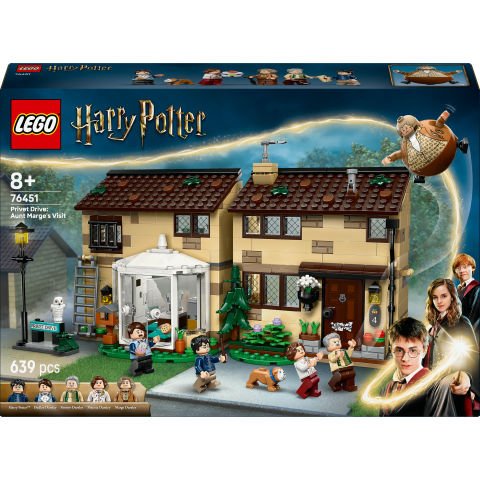LEGO® Harry Potter™ Privet Drive: Marge Hala’nın Ziyareti, İnşa Edilebilen Ev 76451