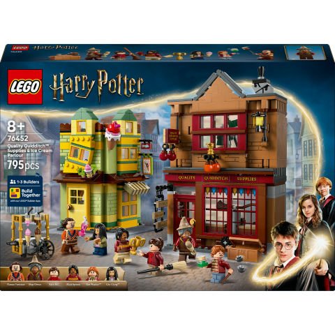 LEGO® Harry Potter™ Kaliteli Quidditch™ Malzemeleri ve Dondurma Salonu Seti 76452