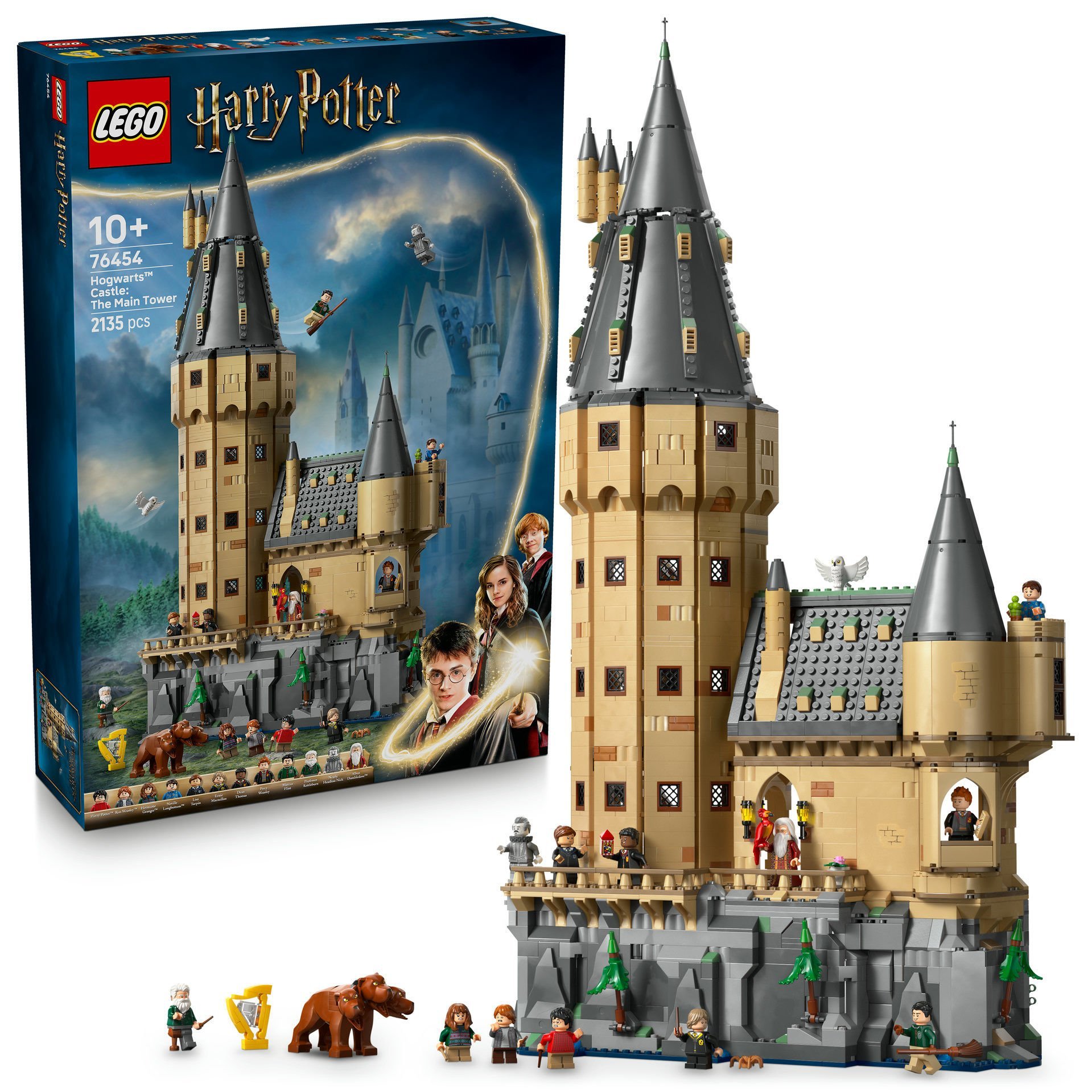 LEGO® Harry Potter™ Hogwarts™ Şatosu: Ana Kule Seti, Büyücü Hediyesi 76454