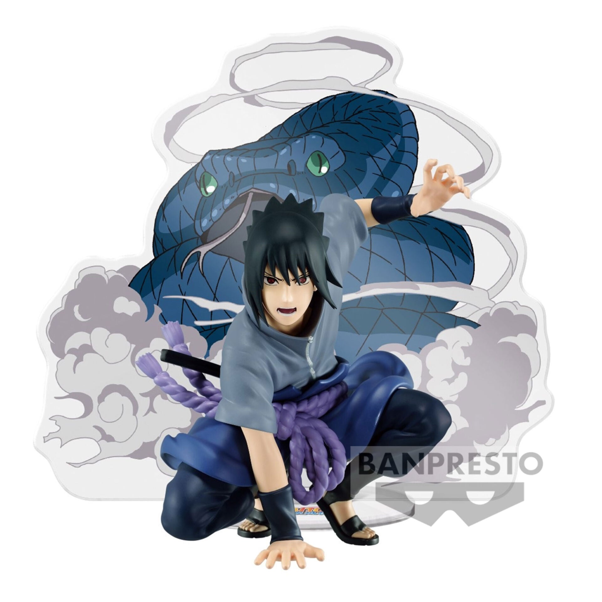 Banpresto Naruto Shippuden Sasuke Uchiha Figürü - Panel Spectacle Serisi