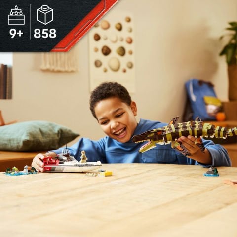 LEGO® Jurassic World Mosasaurus Tekne Görevi Oyuncak Dinozor Seti 76974