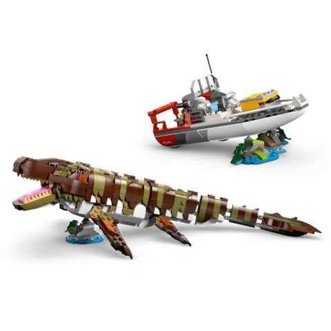 LEGO® Jurassic World Mosasaurus Tekne Görevi Oyuncak Dinozor Seti 76974