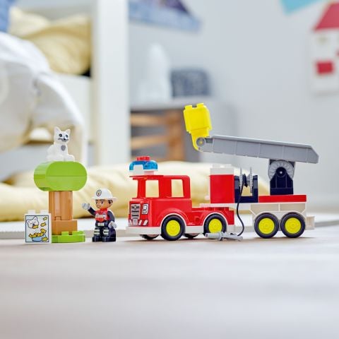 LEGO® DUPLO® Kurtarma İtfaiye Kamyonu 10969 Yapım Oyuncağı (21 Parça)