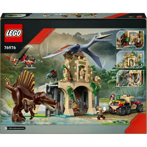 LEGO® Jurassic World Spinosaurus ve Quetzalcoatlus Hava Görevi Dinozor Oyuncağı 76976