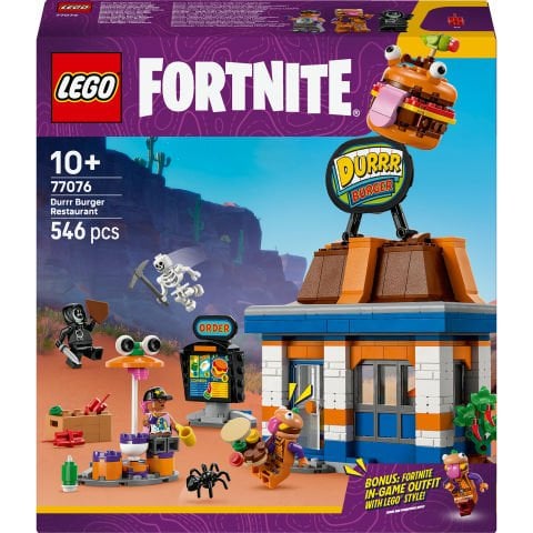 LEGO® Fortnite® Durrr Burger Restoranı Video Oyunu Oyuncağı 77076