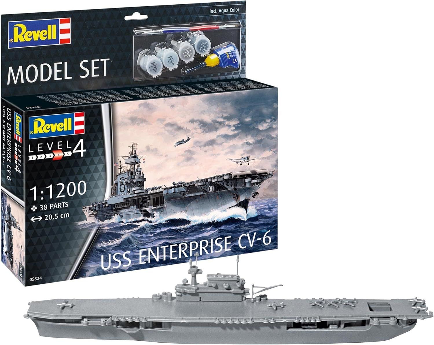 M.Set USS Enterprise CV-6