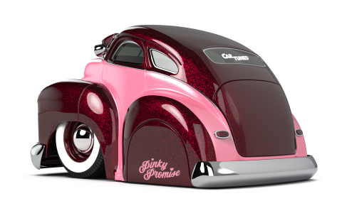 CarTuned S2 1947 Chevy Fleetline - Pembe Lowrider Araba
