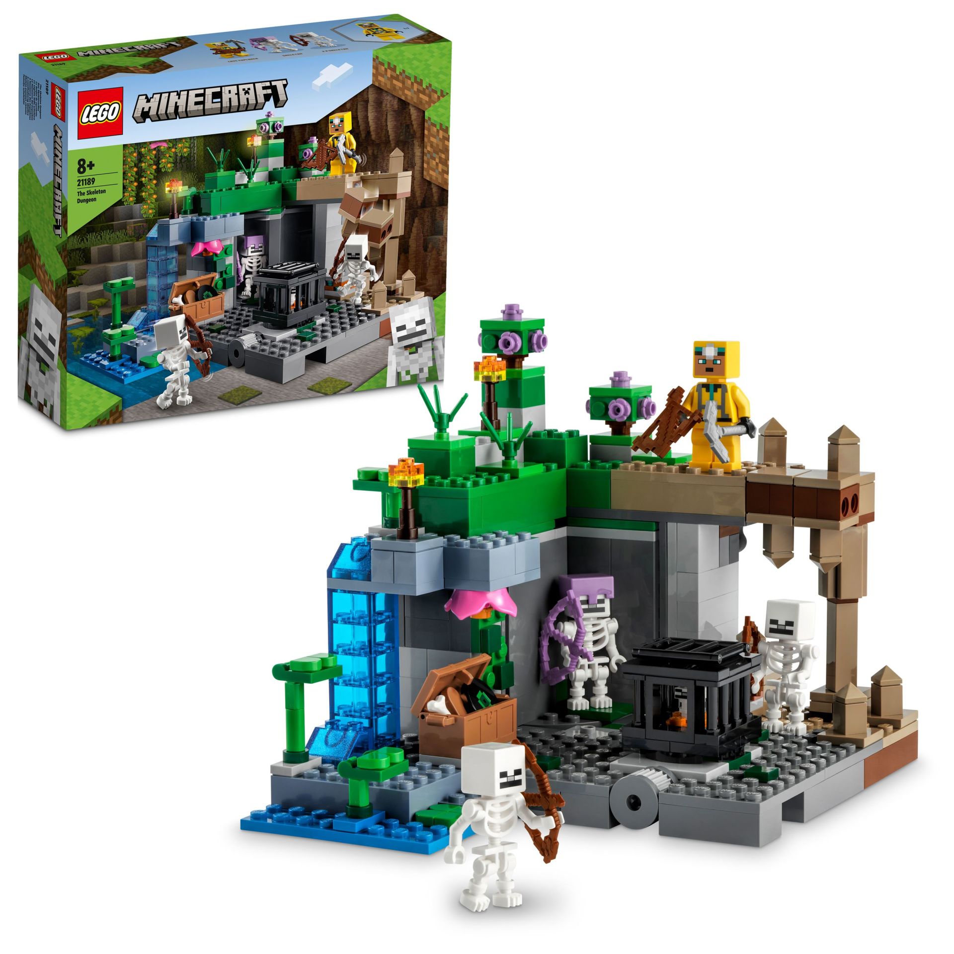 LEGO® Minecraft® İskelet Zindanı 21189 Yapım Seti (364 Parça)