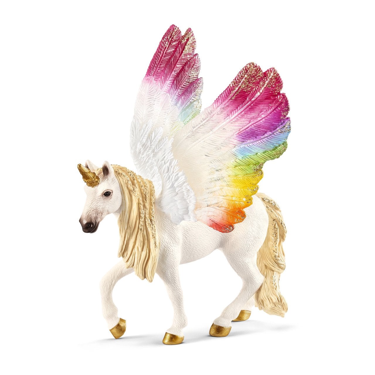 Kanatlı Gökkusağı Unicorn