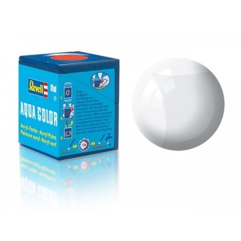 01 -Aqua Color Clear - Gloss Boya- 18 ml
