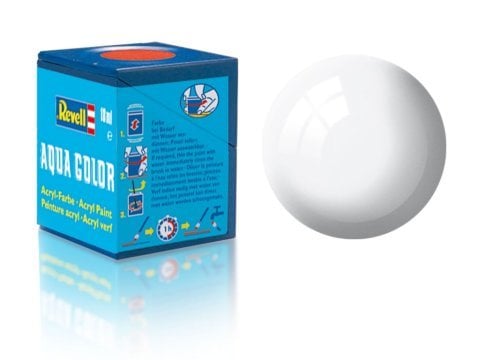 Revell Aqua Color Parlak Beyaz 18ml.-36104