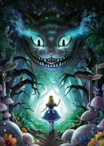 1000p Puzzle Alice Harikalar Diyarında