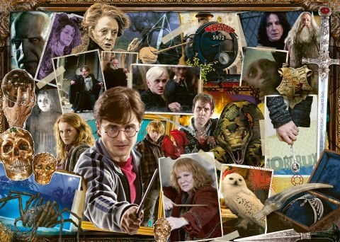 1000 Parça Puzzle Harry Potter Kartpostalı
