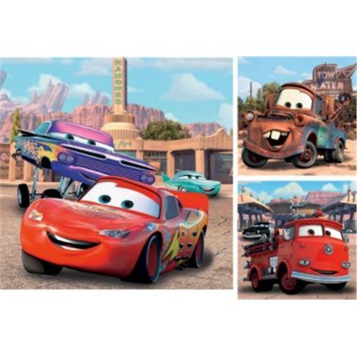 WD - Cars 2  Yarış - 3 x 49 Parça