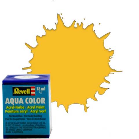 Revell Aqua Color Mat Sarı 18ml-36115