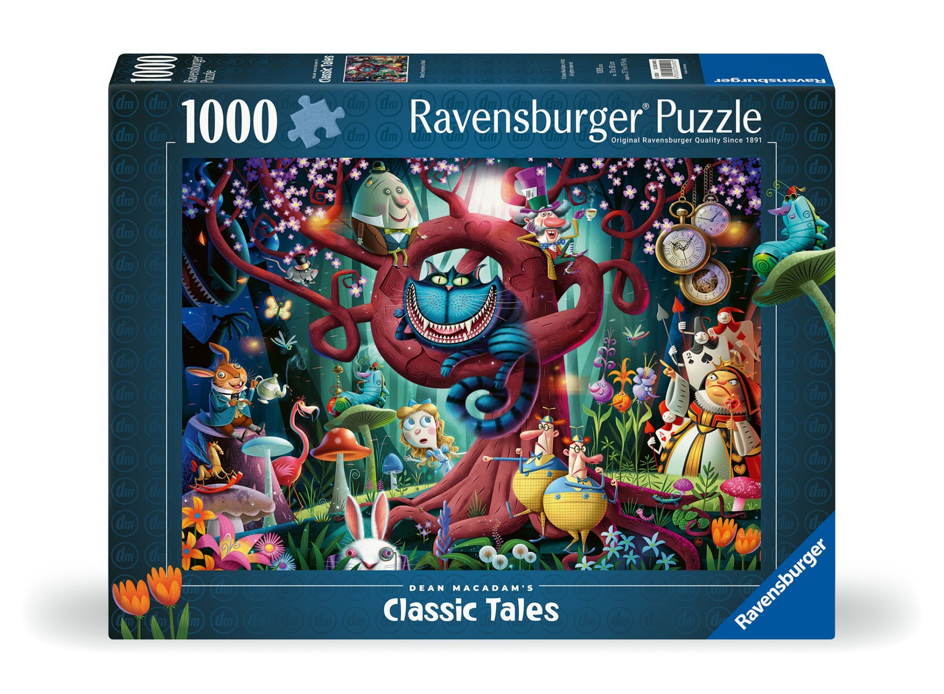 1000p Puzzle Alice Harikalar Diyarında