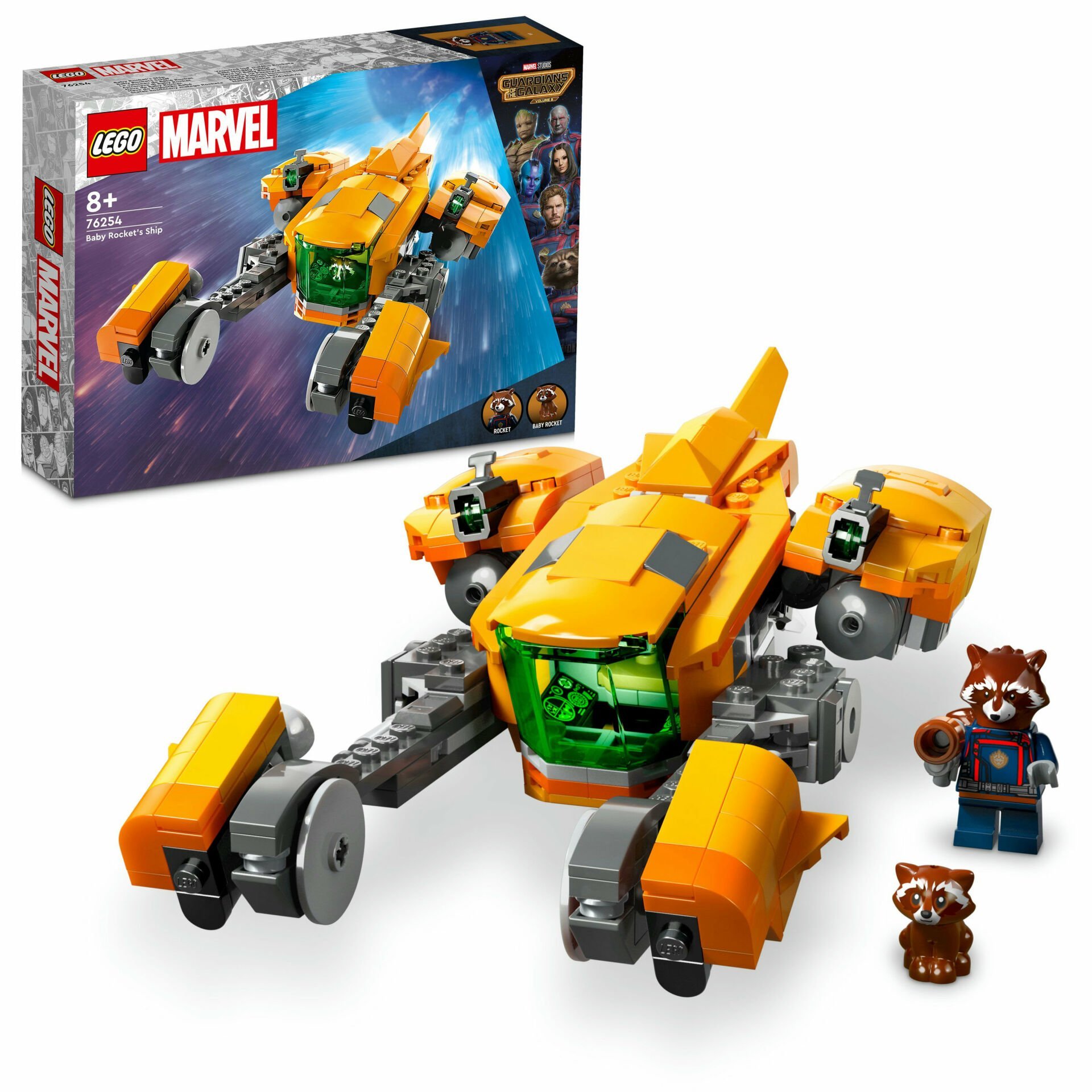 LEGO® Marvel Bebek Rocket’in Gemisi 76254
