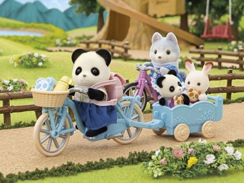 Bisiklet ve Paten Seti -Panda Kız-