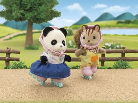 Bisiklet ve Paten Seti -Panda Kız-