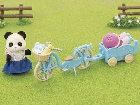 Bisiklet ve Paten Seti -Panda Kız-