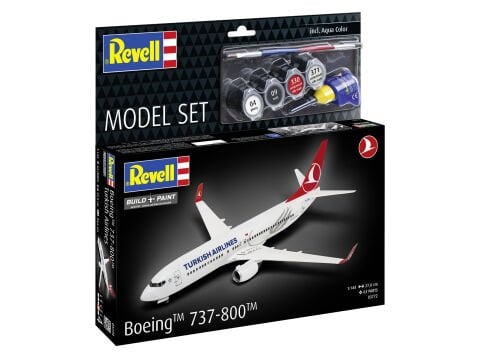 Model Set Türk Hava Yolları/Turkish Airlines Boeing 737-800