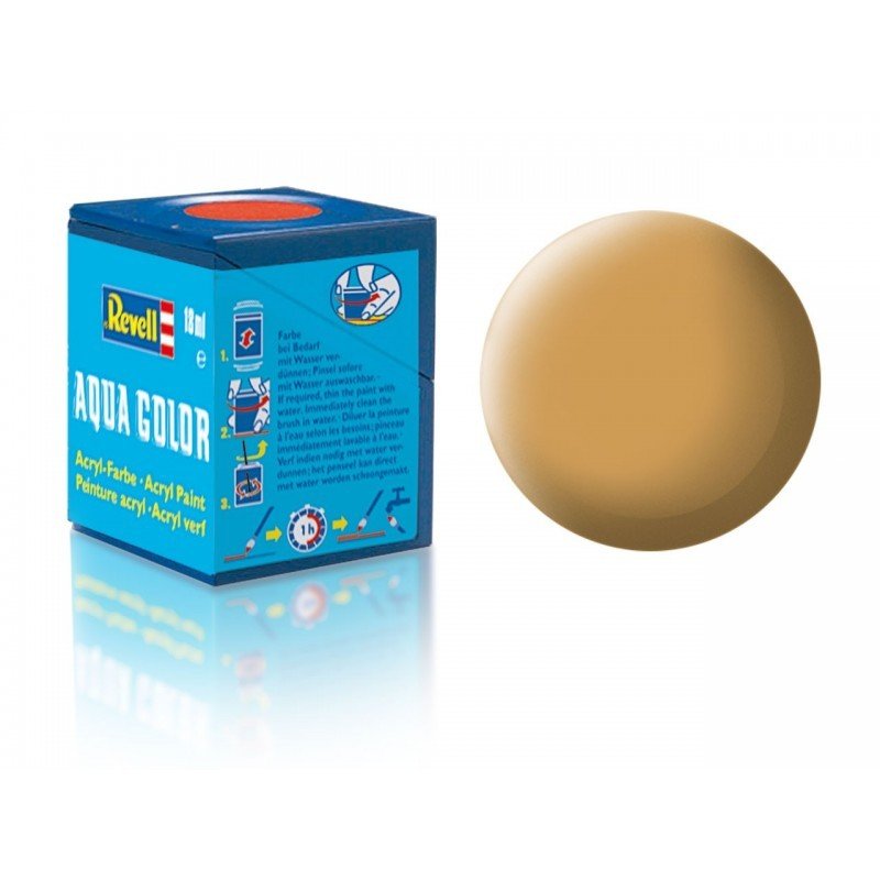 Revell Aqua Color Mat Koyu Sarı 18ml-36188