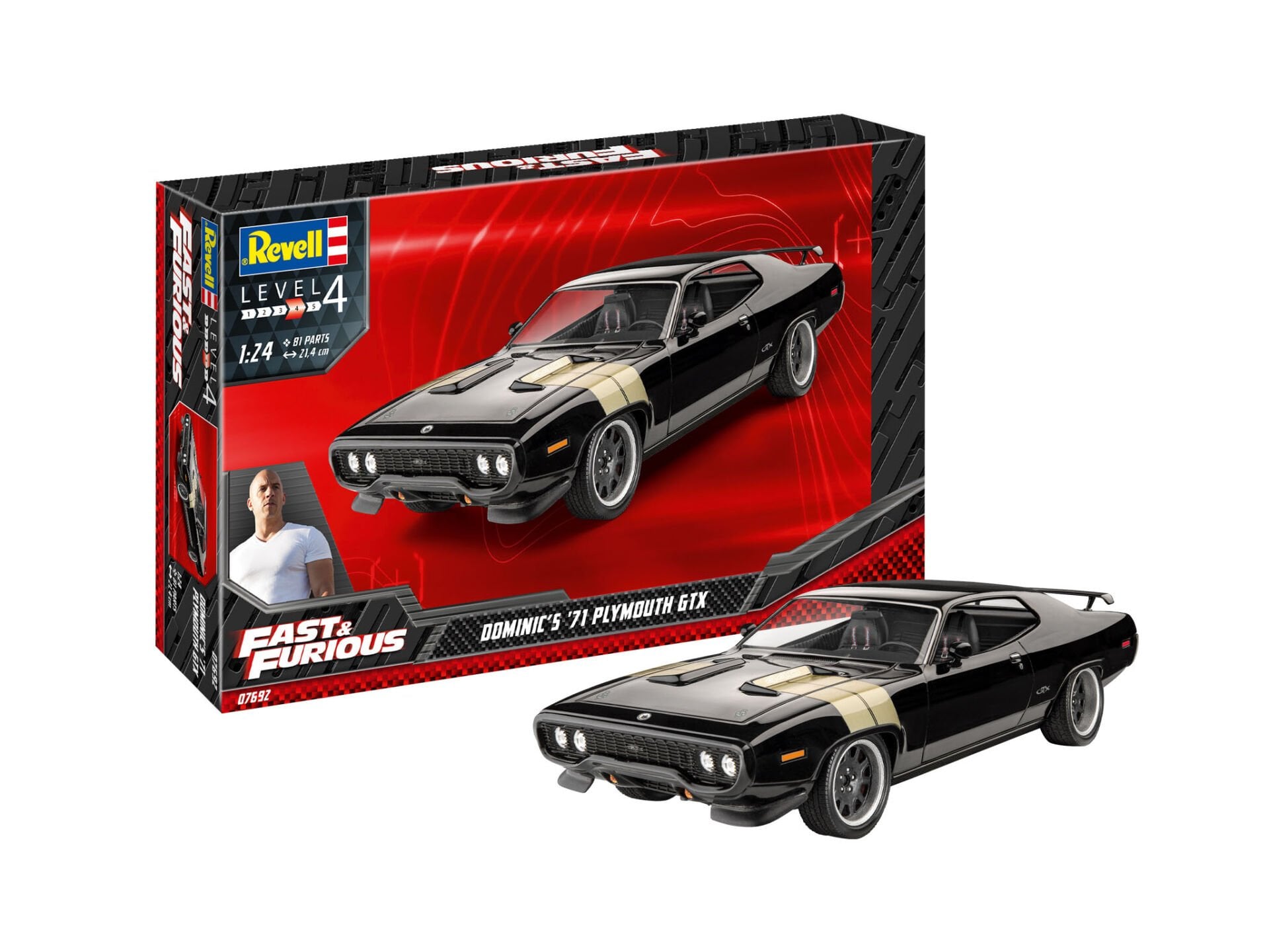Revell Model Set Fast and Furious Dominics 71 Plymouth