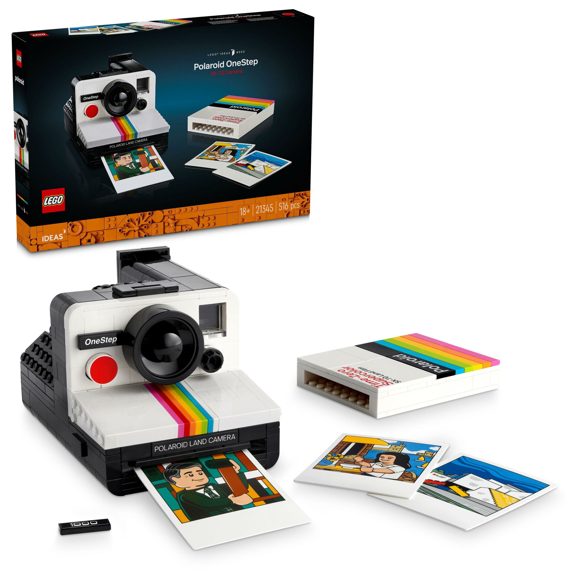 LEGO® Ideas Polaroid OneStep SX-70 Kamera 21345