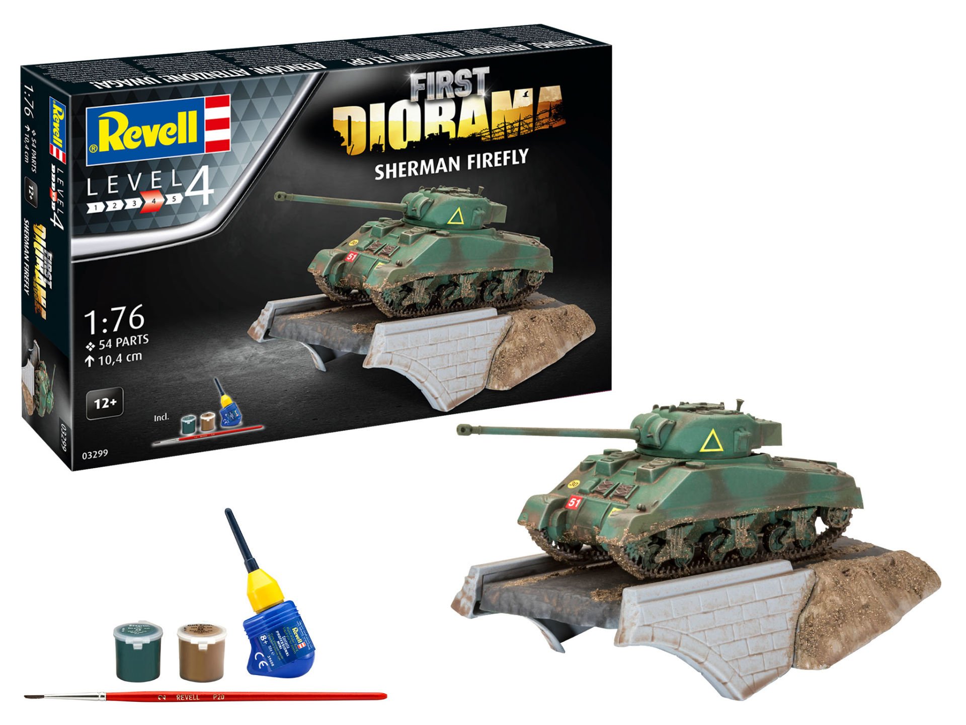 Sherman Firefly diorama