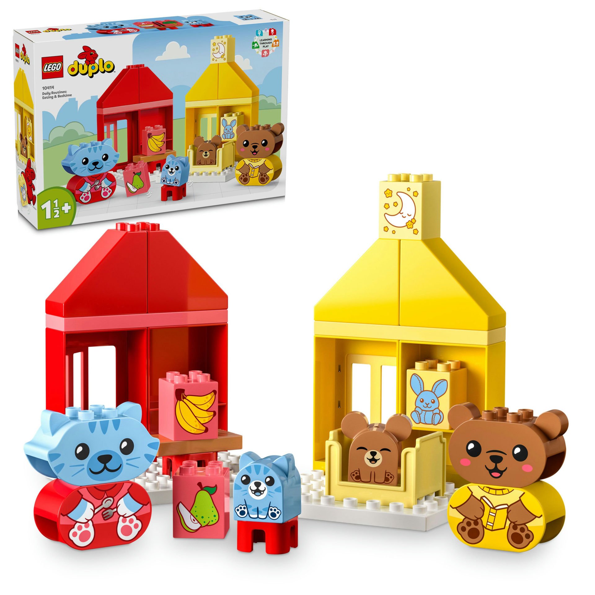 LEGO® DUPLO® Günlük Rutinlerim: Yemek ve Uyku Zamanı 10414