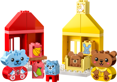 LEGO® DUPLO® Günlük Rutinlerim: Yemek ve Uyku Zamanı 10414