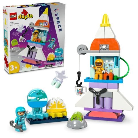 LEGO® DUPLO® 3’ü 1 Arada Uzay Mekiği Macerası 10422