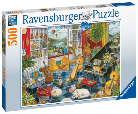 500p Puzzle Müzik odası