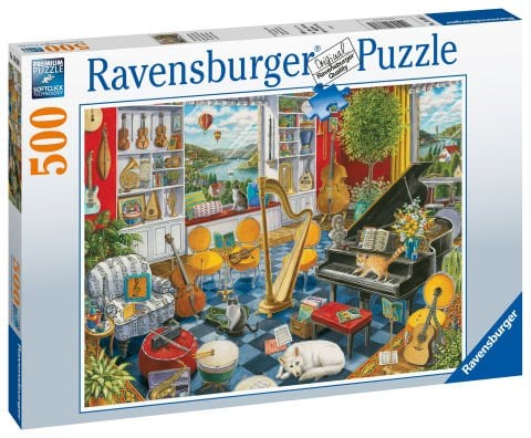 500p Puzzle Müzik odası