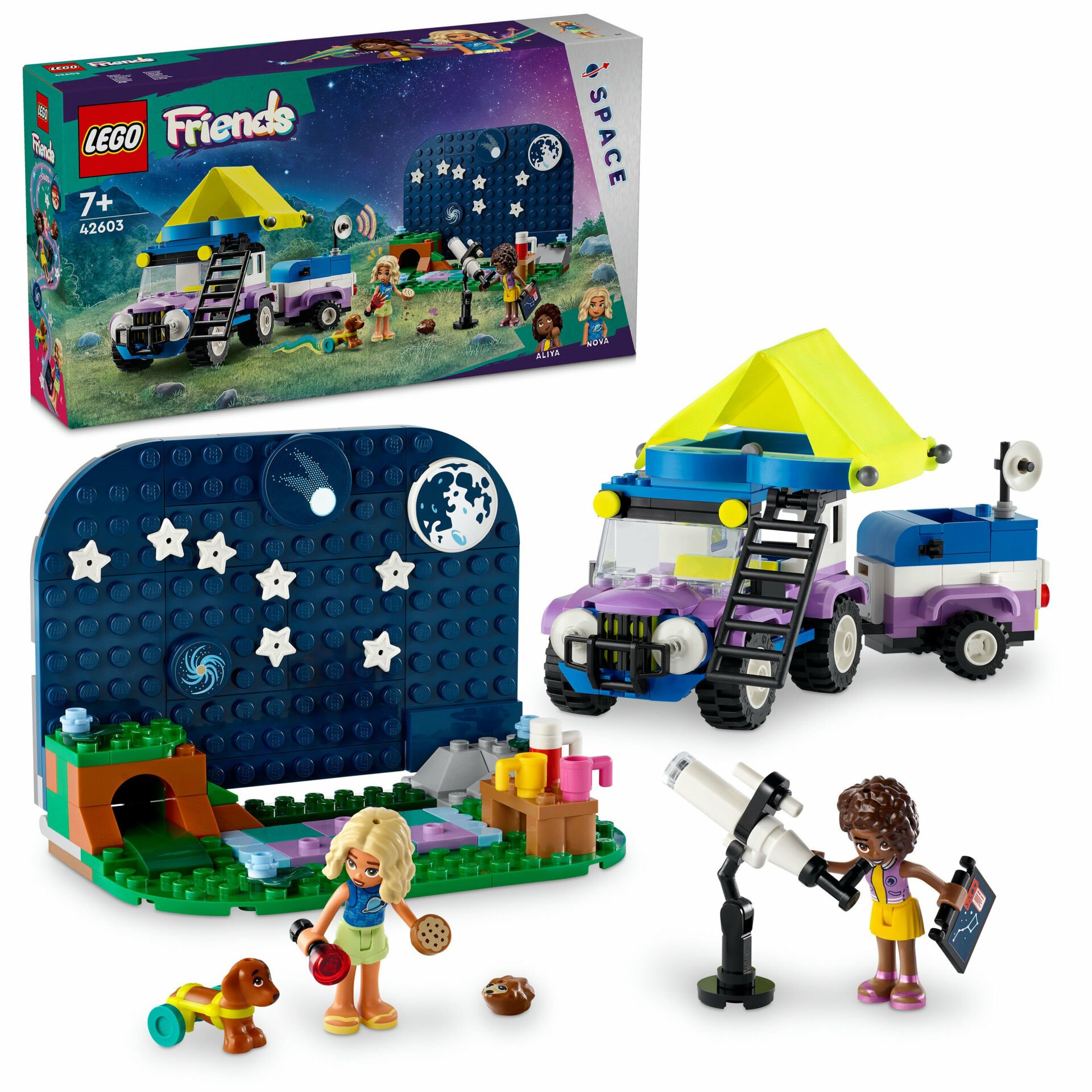 LEGO® Friends Yıldız Gözlemleme Kamp Aracı 42603