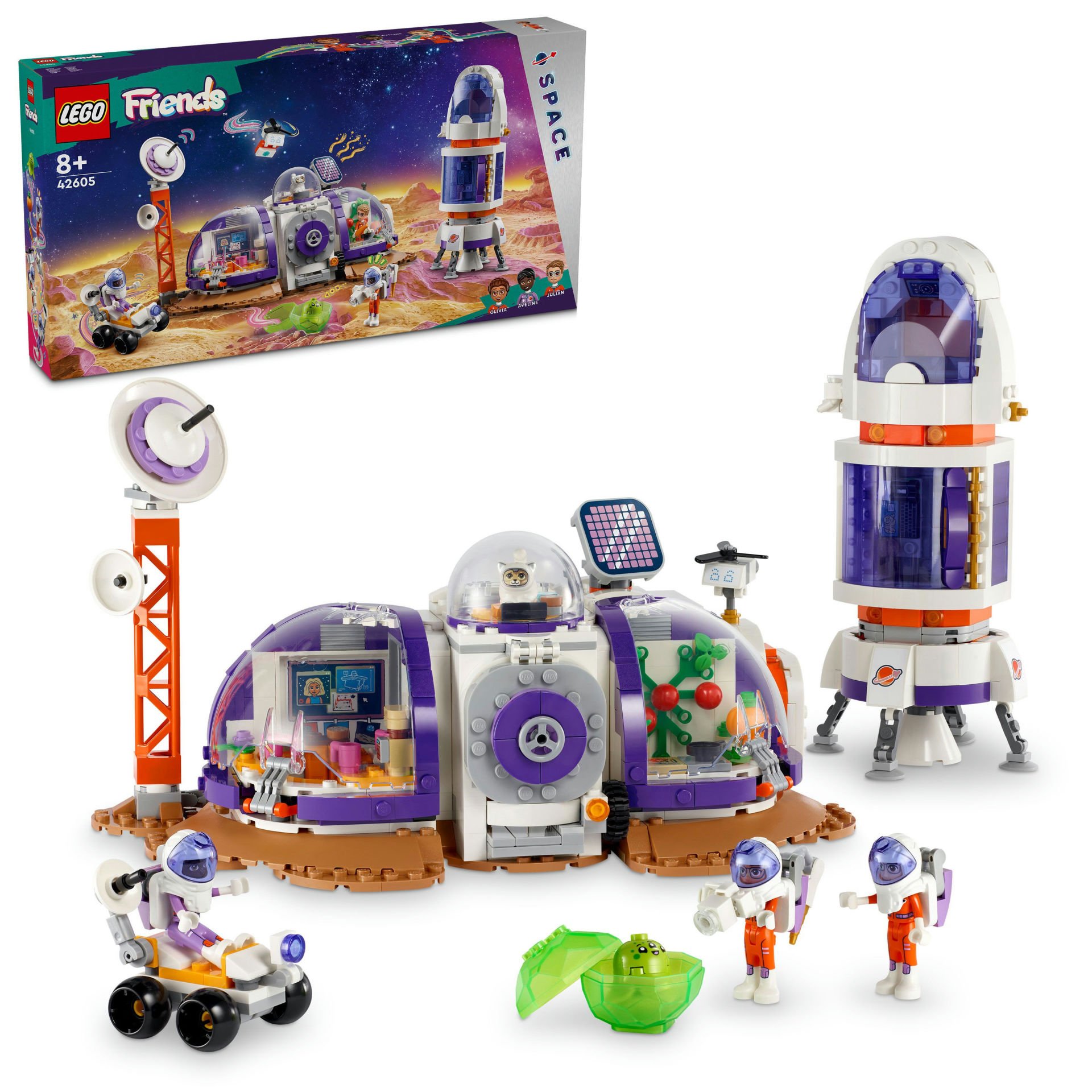 LEGO® Friends Mars Uzay Üssü ve Roketi 42605