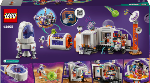 LEGO® Friends Mars Uzay Üssü ve Roketi 42605
