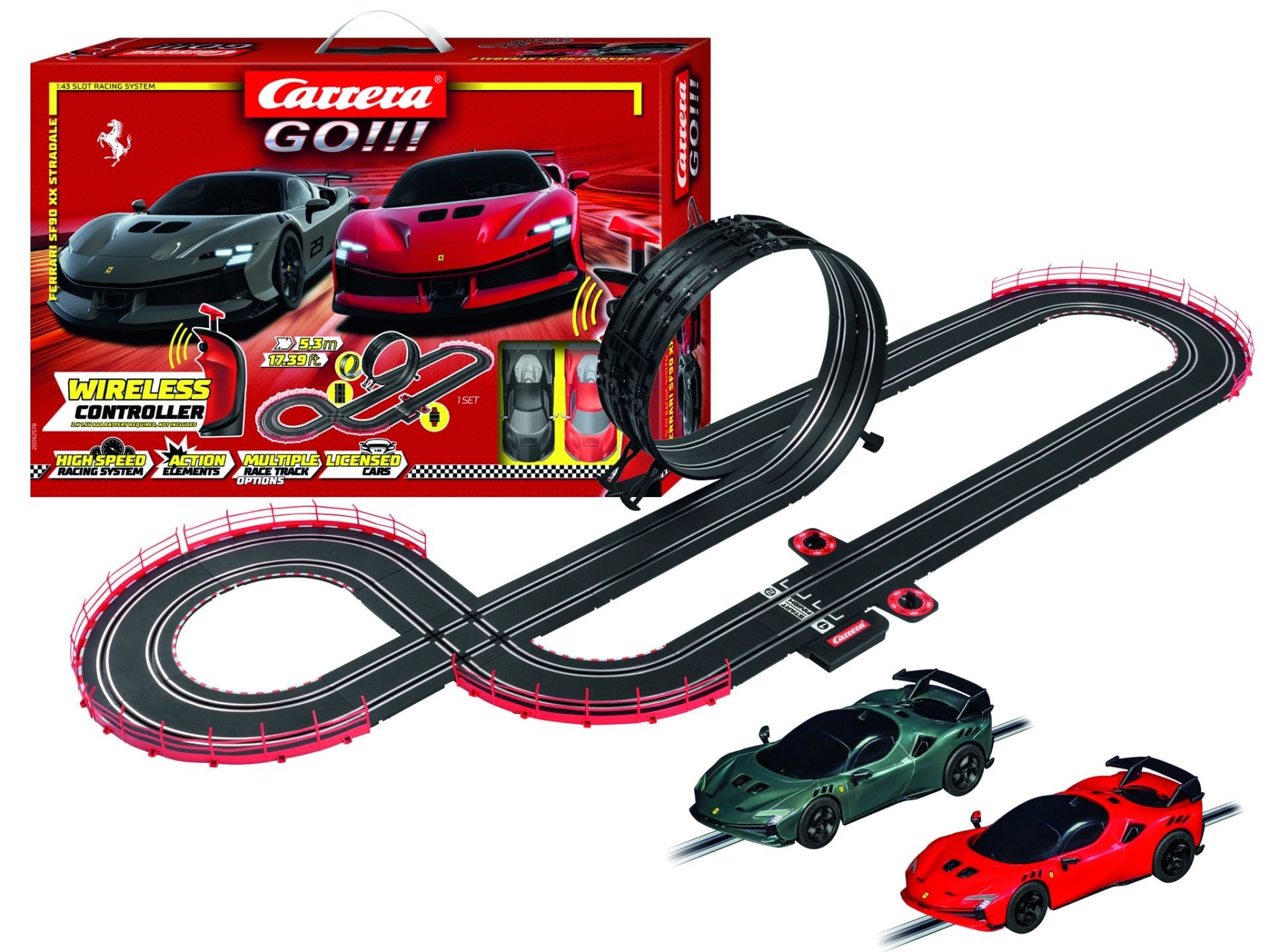 GO Ferrari Süper Araba Gücü (KABLOSUZ)