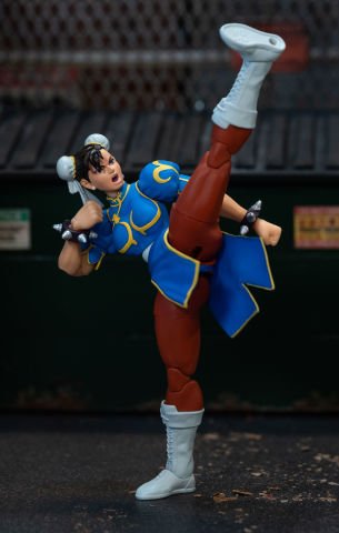 Str Fighter II Chun Li Figür