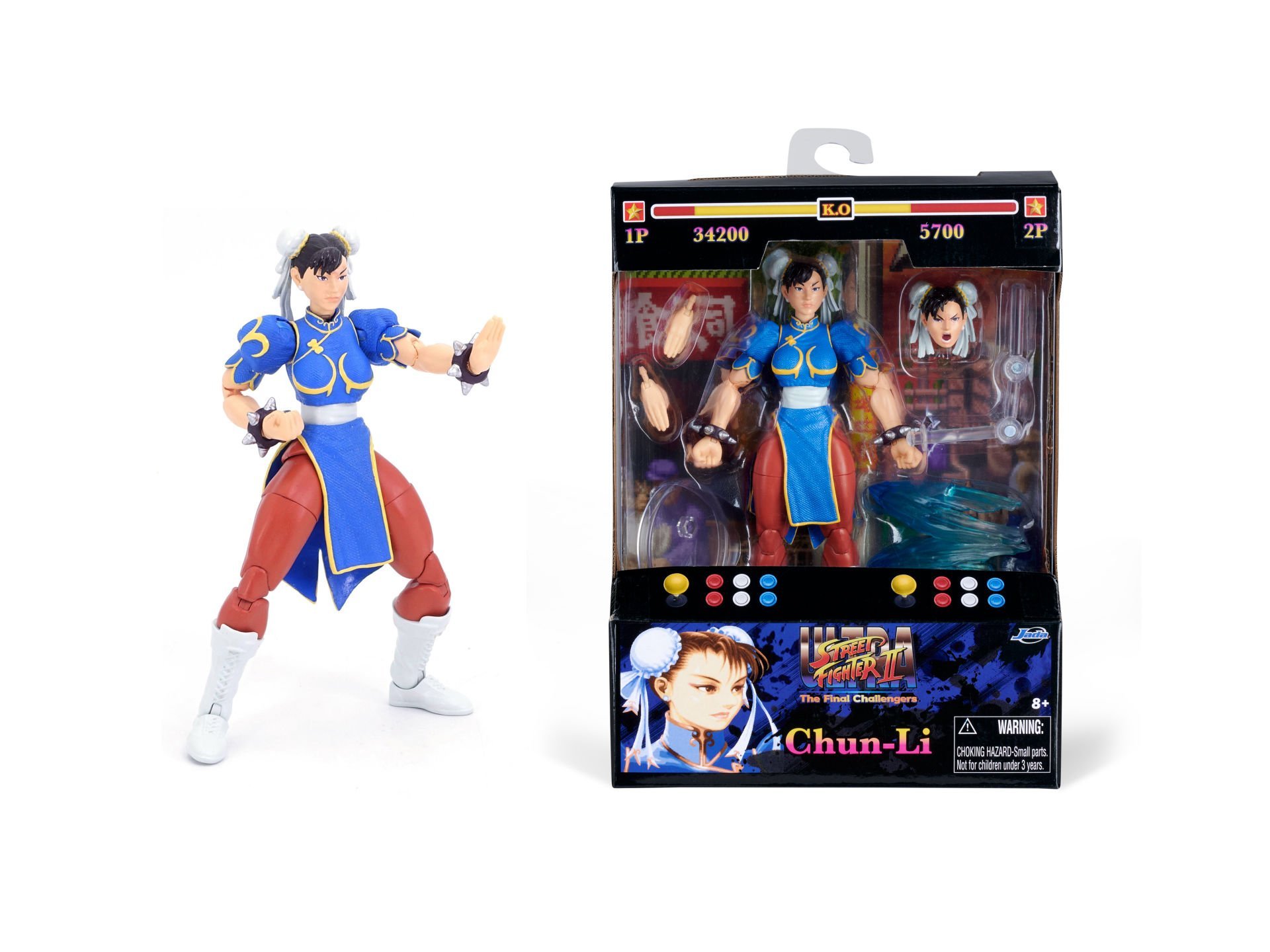 Str Fighter II Chun Li Figür